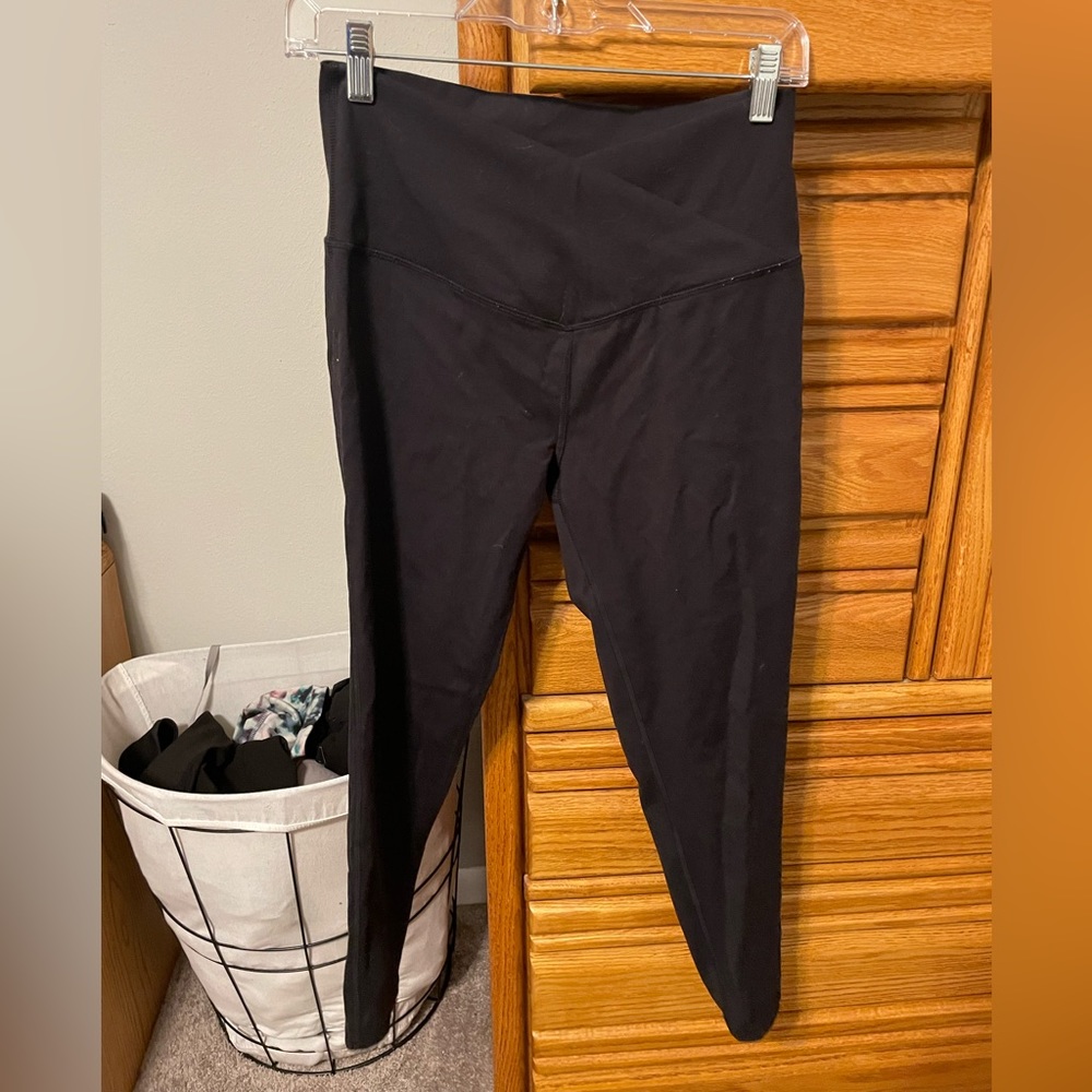 Cross cross waist workout leggings